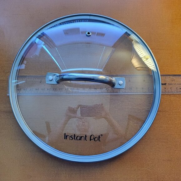 Instant Pot Clear Glass Lid for 8 Quart Instant Pot LID ONLY Tempered Glass - Picture 2 of 3
